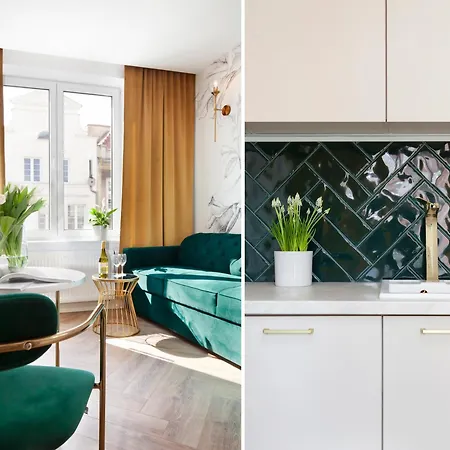 아파트 Elite Ogarna Old Town 그단스크